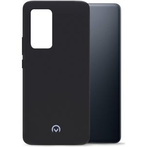 Mobilize Rubber Gelly Xiaomi 12 Pro Hoesje Flexibel TPU Backcover - Matt Black