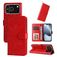 Mobigear Sunflower iPhone 17 Pro Hoesje Bookcase Portemonnee - Rood