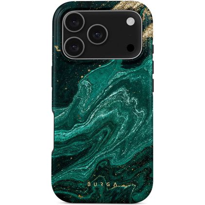 Burga Tough iPhone 17 Pro MagSafe Hoesje Hardcase Backcover Shockproof - Emerald Pool