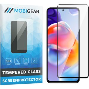 Mobigear Premium Xiaomi Redmi Note 11 Pro Plus 5G Glazen Screenprotector - Case Friendly - Zwart