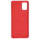 Mobiparts Samsung Galaxy A51 Siliconen Hoesje Backcover - Scarlet Red