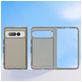 Mobigear Crystal Google Pixel Fold Hoesje Hardcase Backcover Shockproof - Grijs