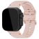 Mobilize Buckle Siliconen Apple Watch Bandje Gespsluiting - 42/41/40/38 mm - Roze
