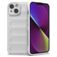 Mobigear Bumpy iPhone 14 Hoesje Flexibel TPU Backcover - Wit
