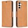 Mobigear Excellent Samsung Galaxy S24 FE Hoesje Bookcase Portemonnee - Cognac