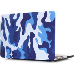Mobigear Design MacBook Pro 13 Inch (2012-2015) Hoes Hardshell Laptopcover MacBook Case - Sea Camauflage - Model A1425 / A1502