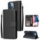 Mobigear Wallet iPhone 14 Plus Hoesje Bookcase Portemonnee - Zwart