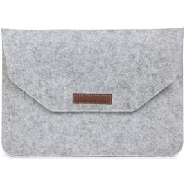 Mobigear Envelope Vilt Laptop Sleeve (max 23 cm x 33 cm) Laptop hoes - Grijs Mobigear Envelope Vilt Laptop Sleeve (max 23 cm x 33 cm) Laptop hoes - Grijs