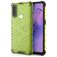 Mobigear Honeycomb OPPO A31 Hoesje Hardcase Backcover Shockproof - Groen