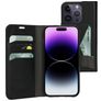 Mobiparts Classic Wallet iPhone 14 Pro Hoesje Bookcase Portemonnee - Zwart
