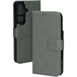Mobiparts Classic Wallet Samsung Galaxy S26 MagSafe Hoesje Bookcase - Stone Green