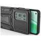 Mobigear Armor Stand OnePlus 9 Pro Hoesje Hardcase Backcover Shockproof met Standaard - Grijs