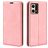 Mobigear Retro Slim OPPO Reno 7 4G Hoesje Bookcase Portemonnee - Roze