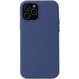 Mobigear Rubber Touch iPhone 13 Mini Siliconen Hoesje Backcover - Marineblauw