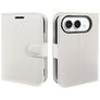 Mobigear Classic iPhone Duo Hoesje Bookcase Portemonnee - Wit
