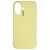 Nudient Base iPhone 16 Plus Siliconen Hoesje Backcover - Pale Yellow