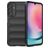 Mobigear Bumpy Samsung Galaxy A24 Hoesje Flexibel TPU Backcover - Zwart