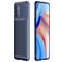 Mobigear Racing OPPO Reno 4 Hoesje Flexibel TPU Backcover - Blauw