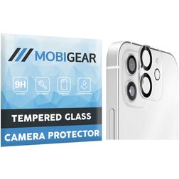 Mobigear iPhone 12 Mini Glazen Camera Protector - Case Friendly
