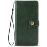 Mobigear Snap Button Samsung Galaxy S20 FE Hoesje Bookcase Portemonnee - Groen