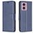 Mobigear Excellent Motorola Moto G24 Hoesje Bookcase Portemonnee - Blauw