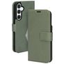 Mobiparts Classic Wallet Samsung Galaxy A55 Hoesje Bookcase Portemonnee - Stone Green