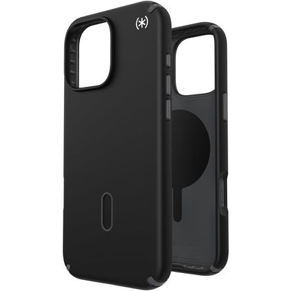 Speck Presidio2 Pro iPhone 16 Pro Max MagSafe Hoesje Hardcase Backcover Shockproof - Zwart
