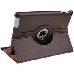 Mobigear DuoStand iPad 3 (2012) Hoes Draaibare Bookcase - Bruin