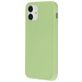 Mobiparts iPhone 12 Mini Siliconen Hoesje Backcover - Pistache Green