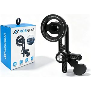 Mobigear MagSafe Telefoonhouder auto Dashboard Magnetisch Universeel - Zwart