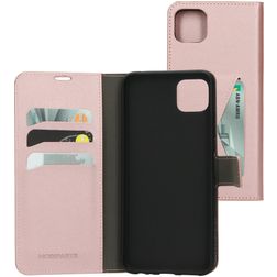 Mobiparts Classic Wallet Samsung Galaxy A22 5G Hoesje Bookcase Portemonnee - Roze