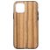 Mobigear Nature iPhone 12 Pro Max Hoesje Flexibel TPU Backcover - Teak