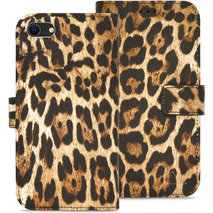 My Style Flex Wallet iPhone 8 Hoesje Bookcase Portemonnee - Wild Leopard
