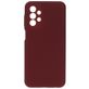 Mobiparts Samsung Galaxy A23 Siliconen Hoesje Backcover - Plum Red