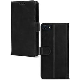 Mobilize Premium Gelly Wallet iPhone 8 Hoesje Bookcase Portemonnee - Zwart
