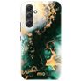 MIO Samsung Galaxy A54 MagSafe Hoesje Hardcase Backcover - Green Marble