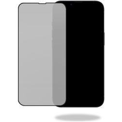 Mobilize iPhone 15 Pro Glazen Screenprotector Privacy - Case Friendly - Zwart