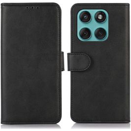 Mobigear Wallet Motorola Edge 60 Fusion Hoesje Bookcase Portemonnee - Zwart