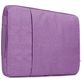 Mobigear Denim Zipper Laptop Sleeve 15 - 16 inch Laptop hoes - Paars