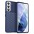 Mobigear Groove Samsung Galaxy S23 Hoesje Flexibel TPU Backcover - Blauw