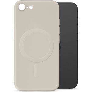 My Style Protective Flex iPhone 8 MagSafe Hoesje Flexibel TPU Backcover - Antique White