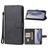 Mobigear Wallet iPhone 16 Pro Hoesje Bookcase Portemonnee - Zwart