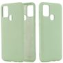 Mobigear Rubber Touch Samsung Galaxy M51 Siliconen Hoesje Backcover - Groen