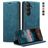 CaseMe 013 Samsung Galaxy S26 Hoesje Bookcase Portemonnee - Blauw