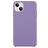 Mobigear Rubber Touch iPhone 15 Plus Siliconen Hoesje Backcover - Paars