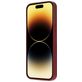 Mobiparts iPhone 14 Pro Max Siliconen Hoesje Backcover - Plum Red