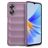 Mobigear Bumpy OPPO A17 Hoesje Flexibel TPU Backcover - Paars