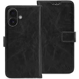 My Style Flex Wallet iPhone 17 Hoesje Bookcase Portemonnee - Zwart