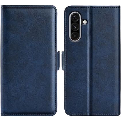 Mobigear Slim Magnet Samsung Galaxy A36 Hoesje Bookcase Portemonnee - Donkerblauw