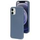 Mobiparts iPhone 12 Mini Siliconen Hoesje Backcover - Royal Grey